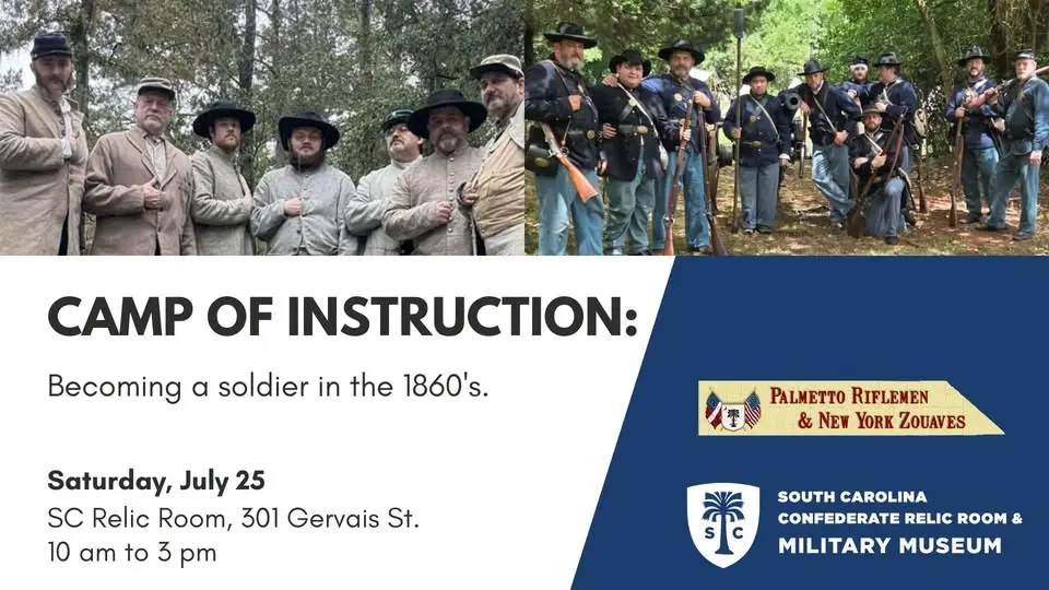 Camp of Instruction: Becoming a soldier in the 1860's. 