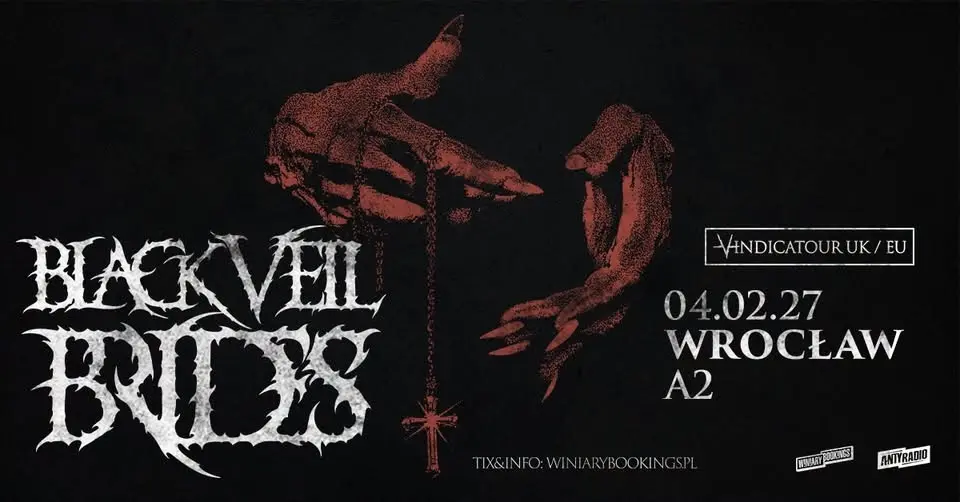 BLACK VEIL BRIDES / 04.02.27 / A2, Wrocław