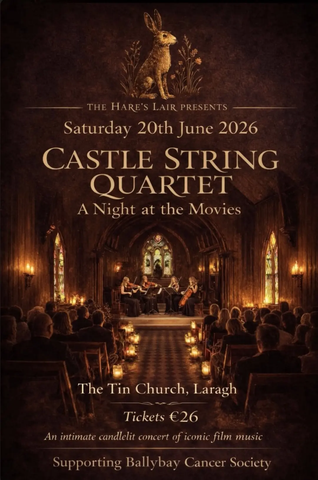 A Night at the Movies with Castle String Quartet
