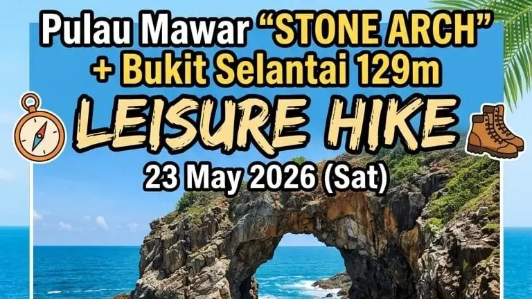✅[CONFIRMED] Pulau Mawar Heaven Gate Stone Arches+ Bukit Selantai Beginner Hikes