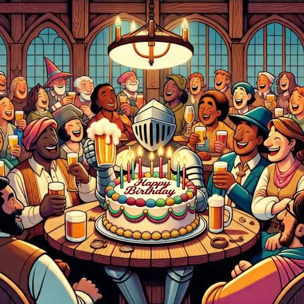 One Knight at the Pub - Jason's Half Century Birthday Edition