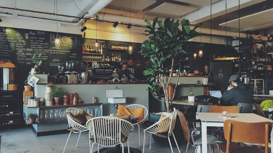 Lær cafe besøg