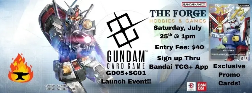 Gundam TCG GD05 & SC01 Launch Event!