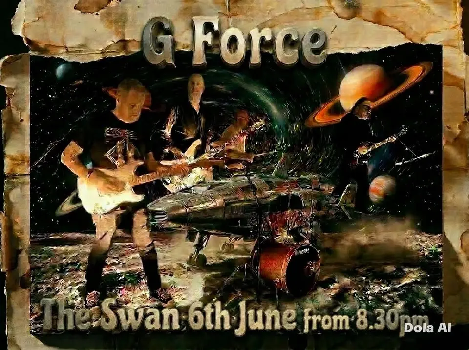 G FORCE Gig at The SWAN Saturday 6th June 