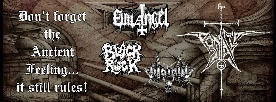 PENTACLE (NL) / VITRIOLIC / BLACK ROCK / EVIL ANGEL 6.11. Espoo