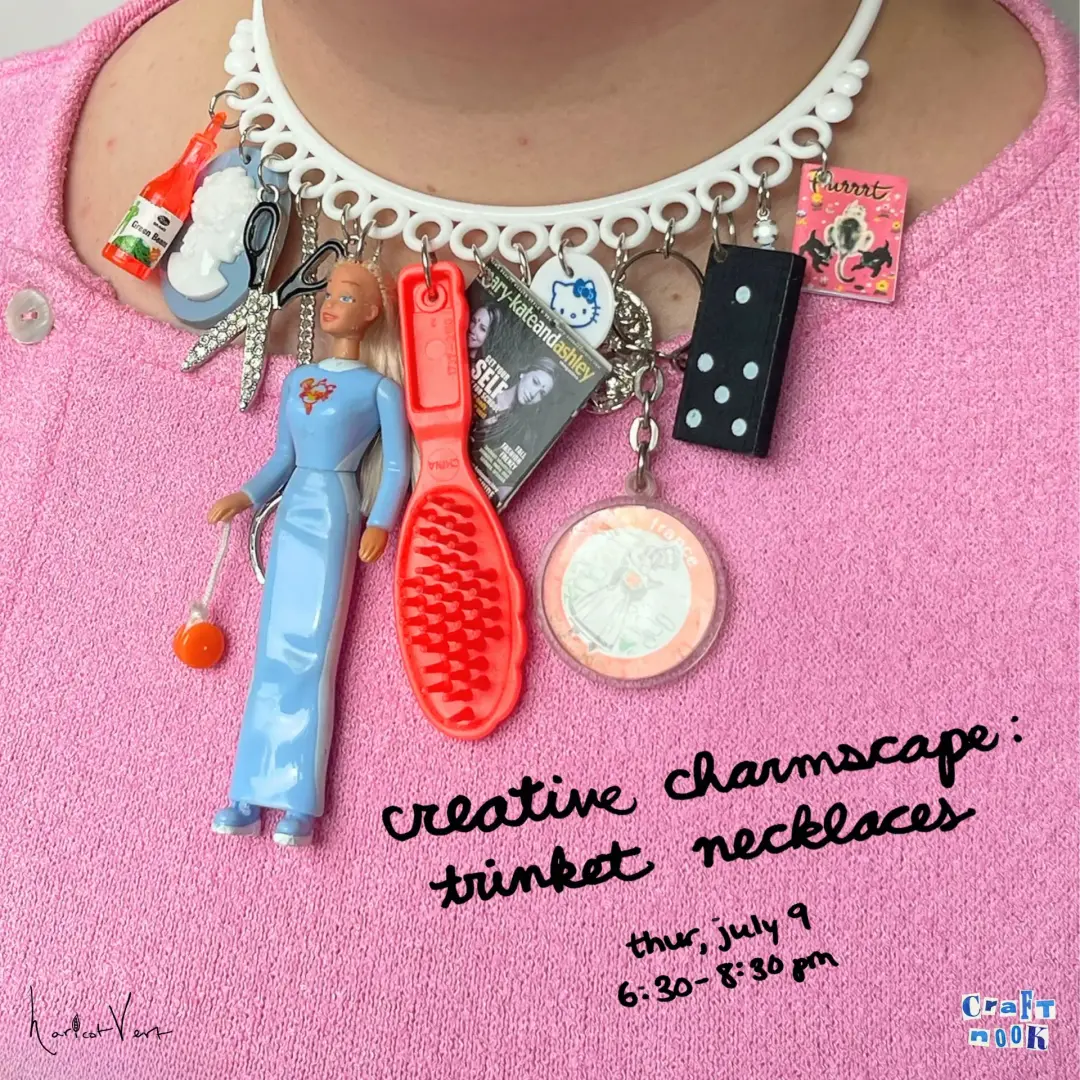 creative charmscape: trinket necklaces