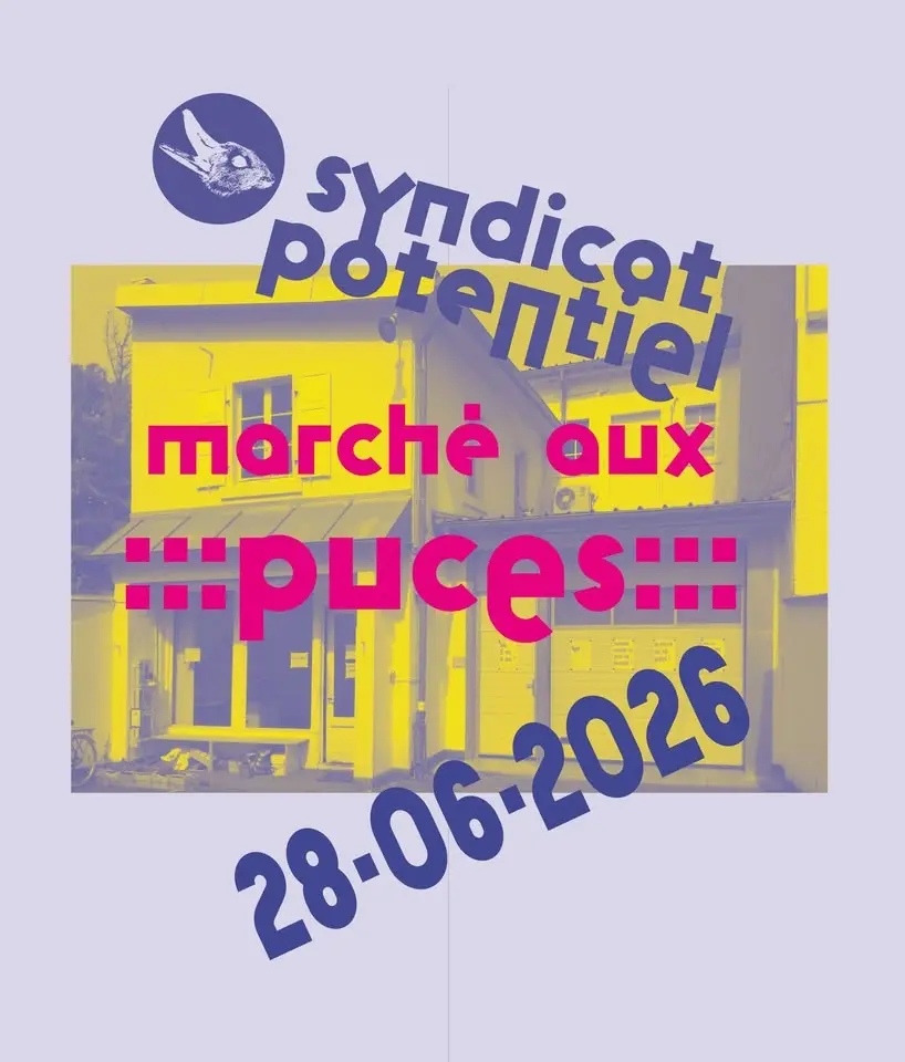 Marché aux puces du Syndicat Potentiel - 1ère édition