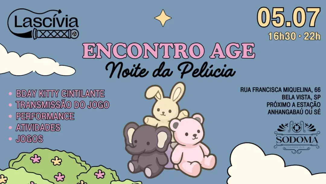 Lascívia - Encontro Age + Jogo Do Brasil