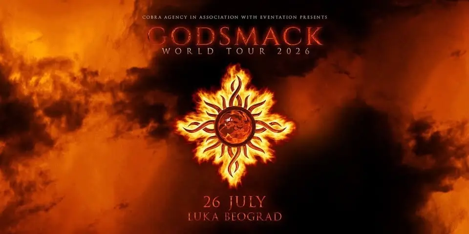 Godsmack Live - Serbia, Beograde, July 26th 2026