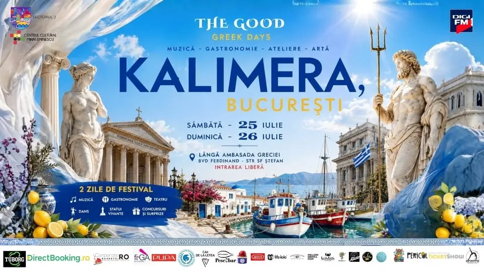 KALIMERA, BUCUREȘTI! 🇬🇷 The Good Greek Days