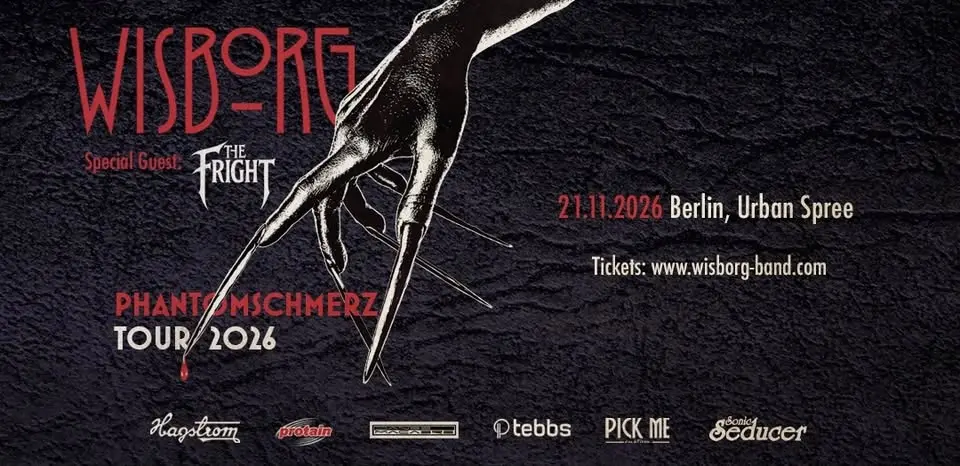 WISBORG Phantomschmerz Tour - BERLIN | Special Guest: The Fright