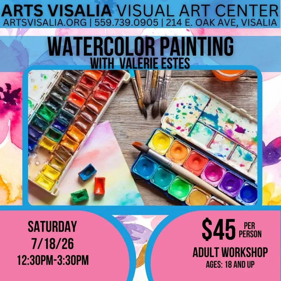 Watercolor Painting with artist Valerie Estes