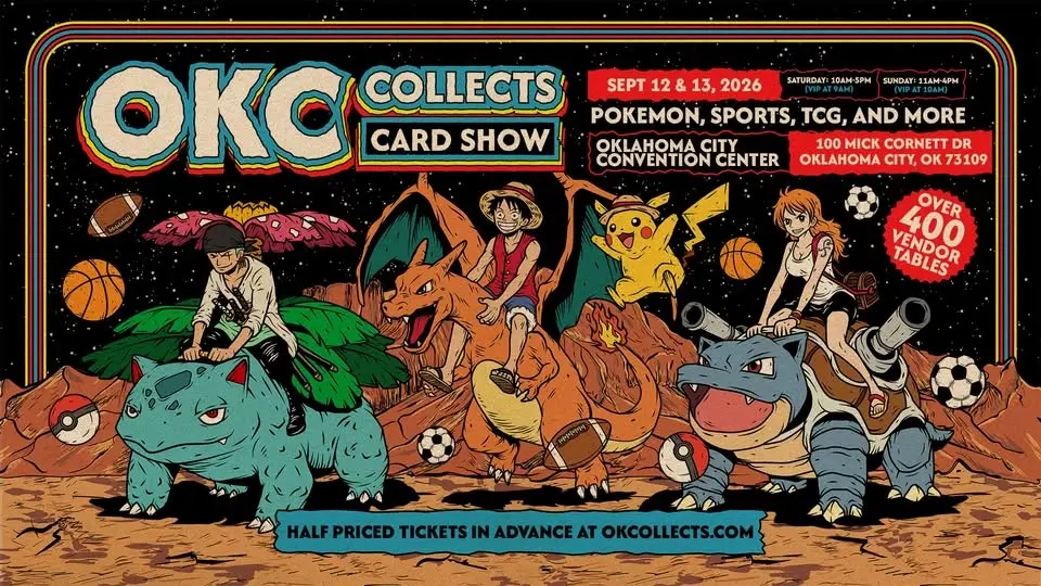 OKC Collects Card Show - Pokemon, One Piece, Sports, TCG, and more - September 2026