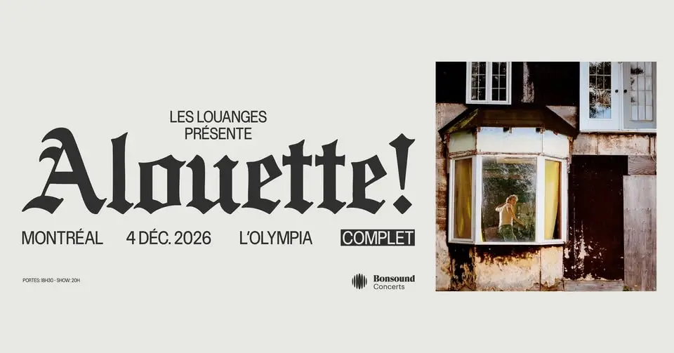 COMPLET - Les Louanges - L'Olympia - 4 décembre 2026