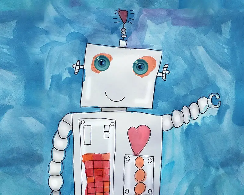 Sagostund fylld med robotar