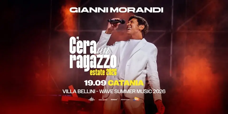 Gianni Morandi • Catania @ Wave Summer Music 19/09/2026