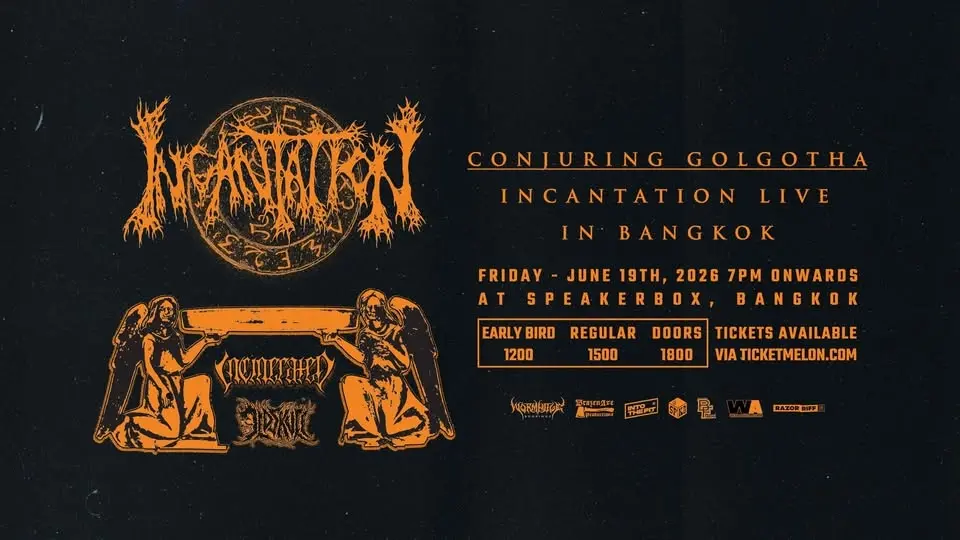 Incantation Live In Bangkok