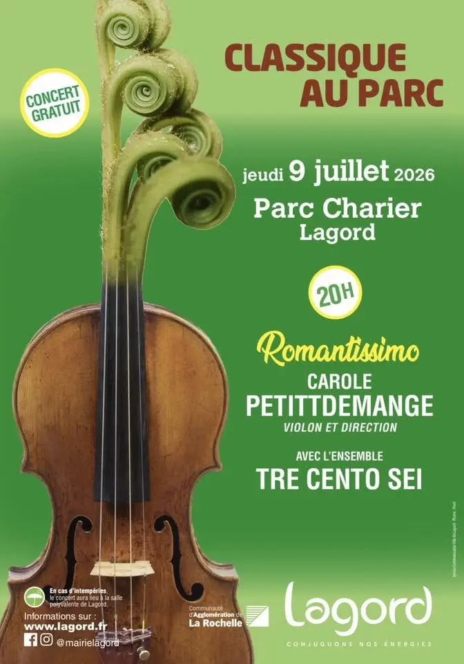 ÉVÉNEMENT / Classique au parc 🌳🎻