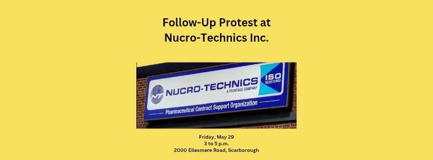 Follow-Up Protest at Nucro-Technics Inc.