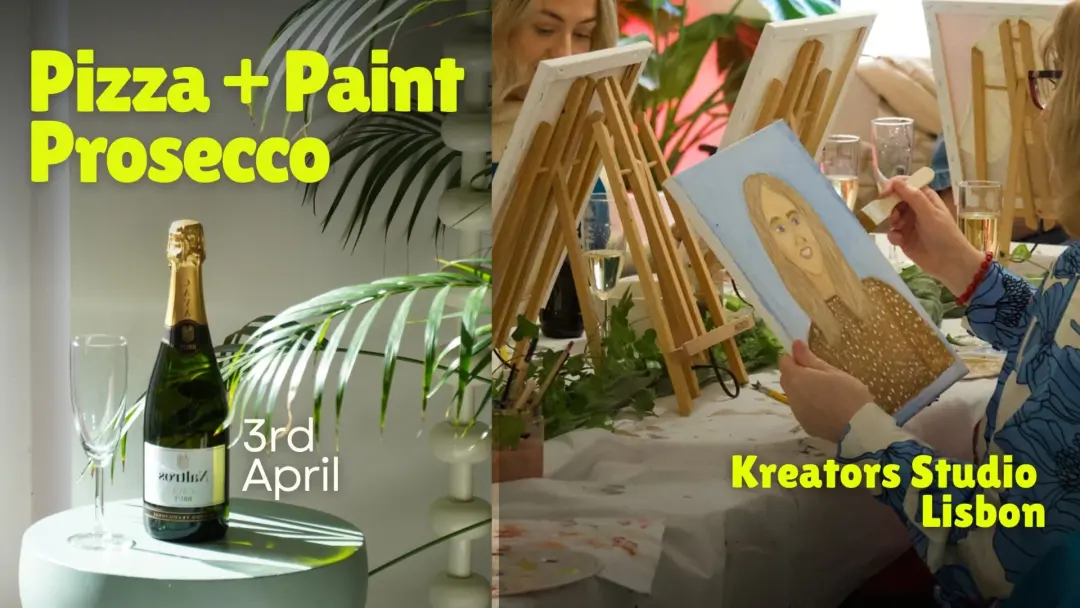 Paint & Pizza Night | Easel Escape 🍕🎨