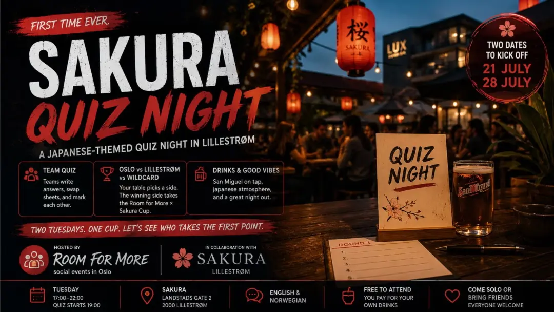 Sakura Quiz night, Oslo VS Lillestrøm!