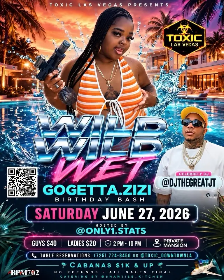 WILD WILD WET GOGETTA ZIZI BIRTHDAY BASH