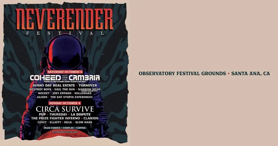 Neverender Festival - Single Day 10/3