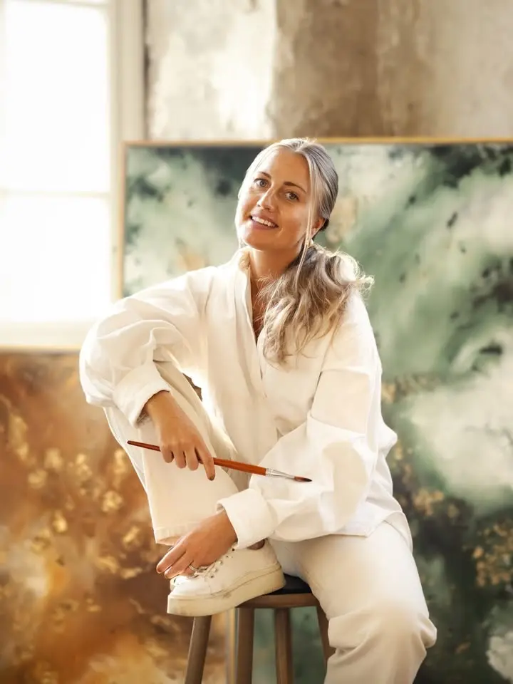 Live målning med Amanda Egnell - Galleri Göteborg