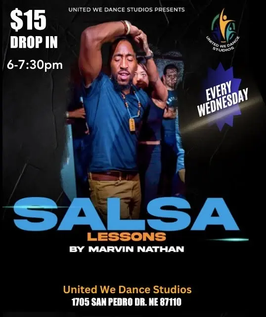 WEDNESDAY - SALSA LESSON with MARVIN NATHAN