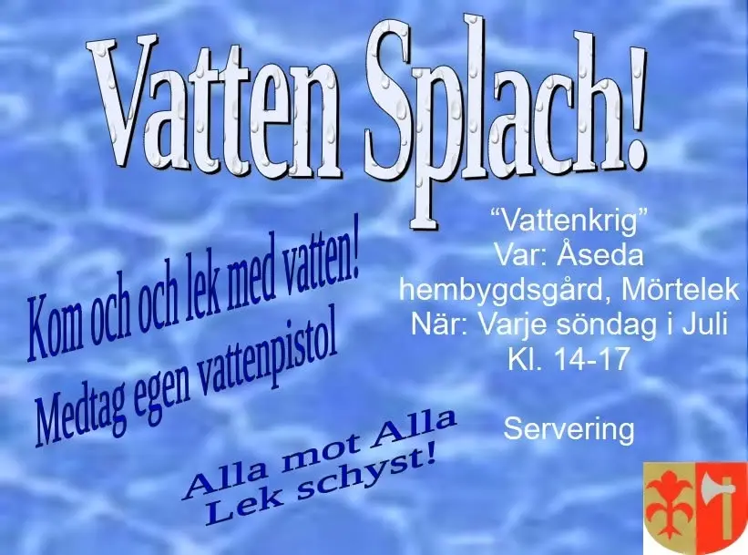 Vatten Splach!