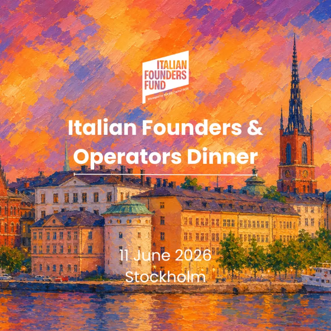 Italian Founders & Operators Dinner hosted by IFF