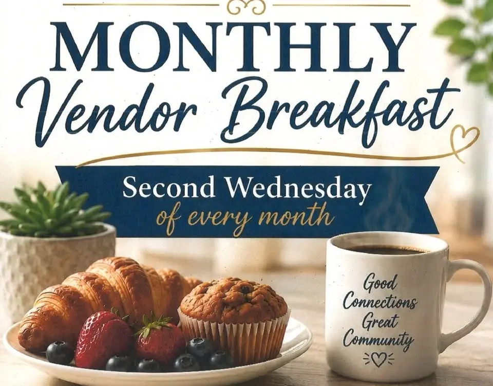 Monthly Vendor Breakfast