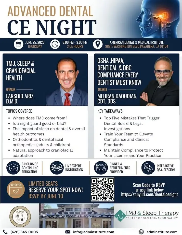 ADVANCED DENTAL CE NIGHT