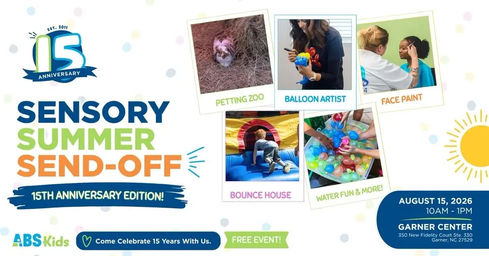 Sensory Summer Send-Off 15th Anniversary Edition!