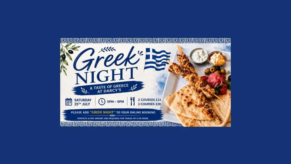 Greek Night at Darcy's