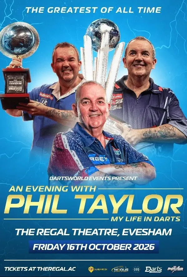 An Evening with Phil Taylor in Evesham!