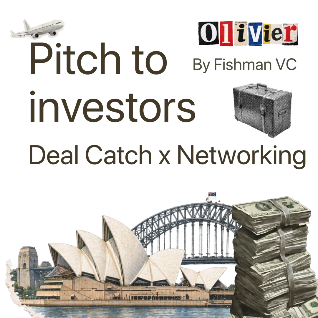 Deal Catch: Networking & Pitch in Sydney