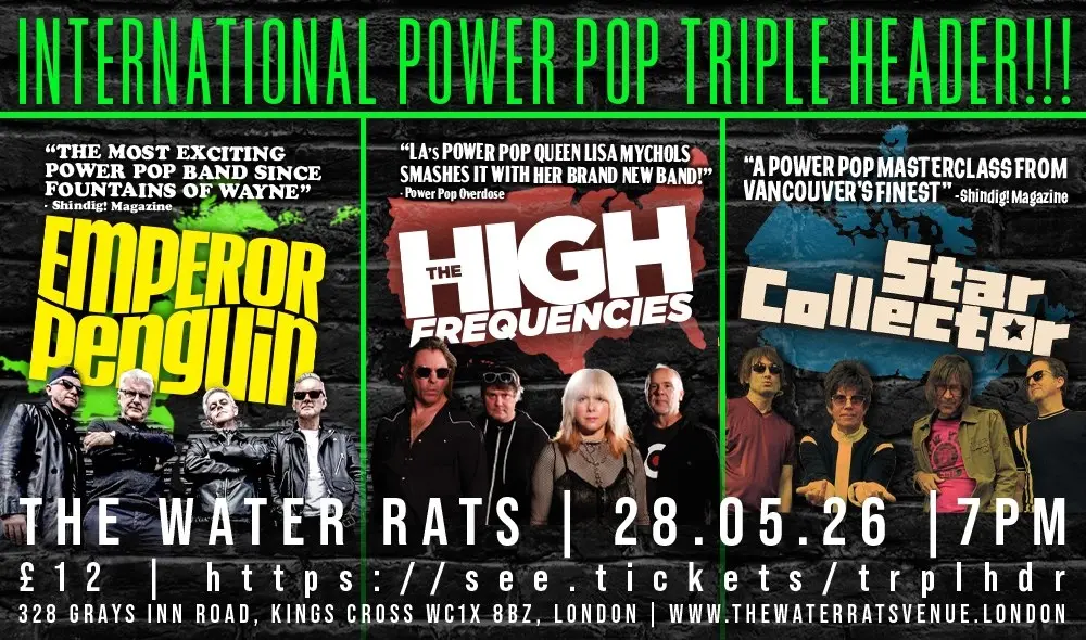 International Power-pop Triple-header