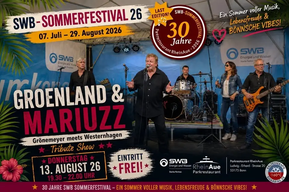 GROENLAND & MARIUZZ/ Grönemeyer meets Westernhagen/ SWB Sommerfestival/ Last Edition