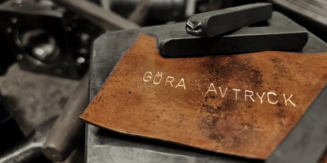 Göra avtryck