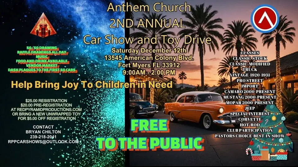 Anthem Church Car Show and Toy Drive
