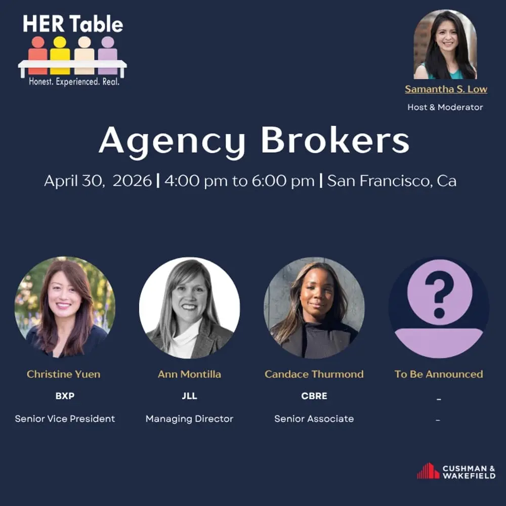 This month at HER Table: Agency Brokers
