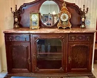 House of Treasures Amazing Clocks Antique MCM Furniture Lladro Clothes Bronzes Collectables Holiday