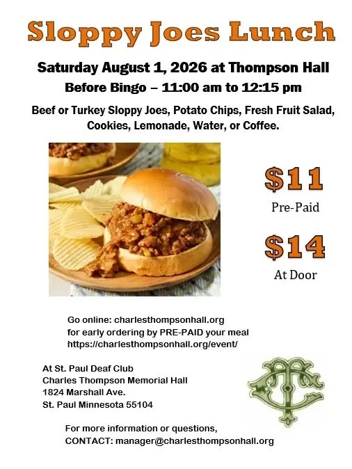 Sloppy Joes Lunch