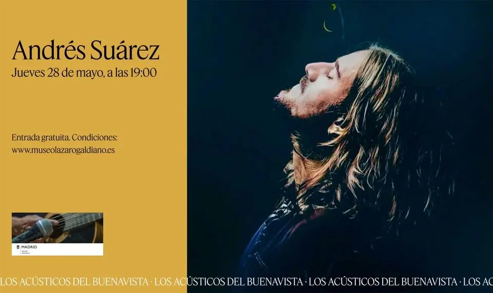 CONCIERTO Andrés Suárez GRATUITO