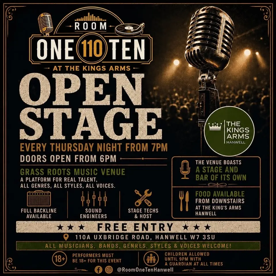 Room One Ten W7 : OPEN STAGE