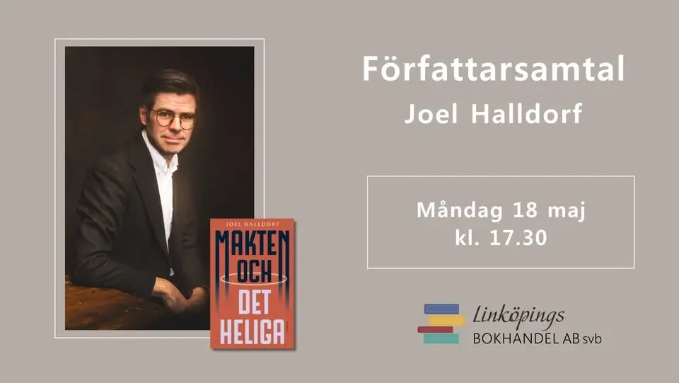 Författarsamtal med Joel Halldorf