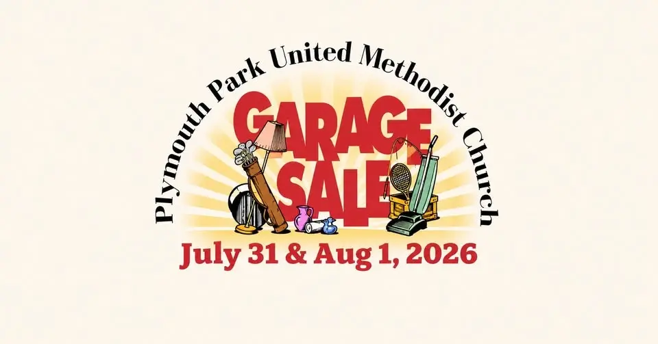 Annual 2-Day Garage Sale at Plymouth Park United Methodist Church!