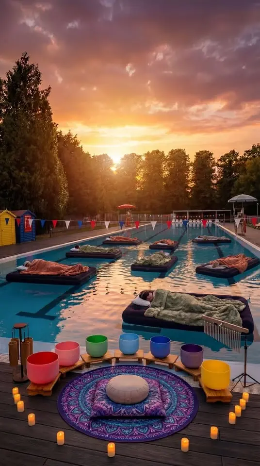 *SOLD OUT* Floating Mattress Sound Bath @ Northcroft Lido Newbury