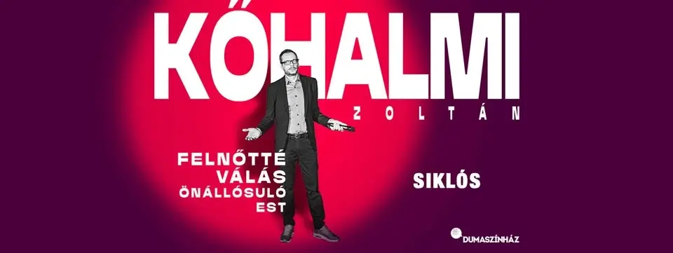Kőhalmi Zoltán önállósuló estje Siklóson!